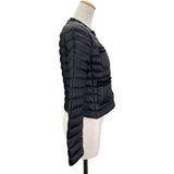 モンクレール MONCLER WELLINGTON ライトダウンジャケット C-ZIND-18-6283 ブラック ナイロン レディース ナイロンジャケット