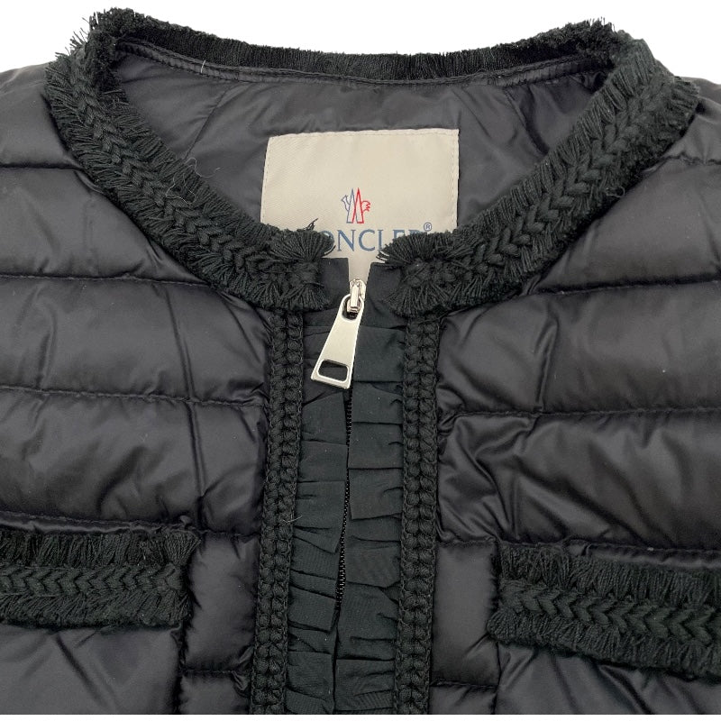 モンクレール MONCLER WELLINGTON ライトダウンジャケット C-ZIND-18-6283 ブラック ナイロン レディース ナイロンジャケット
