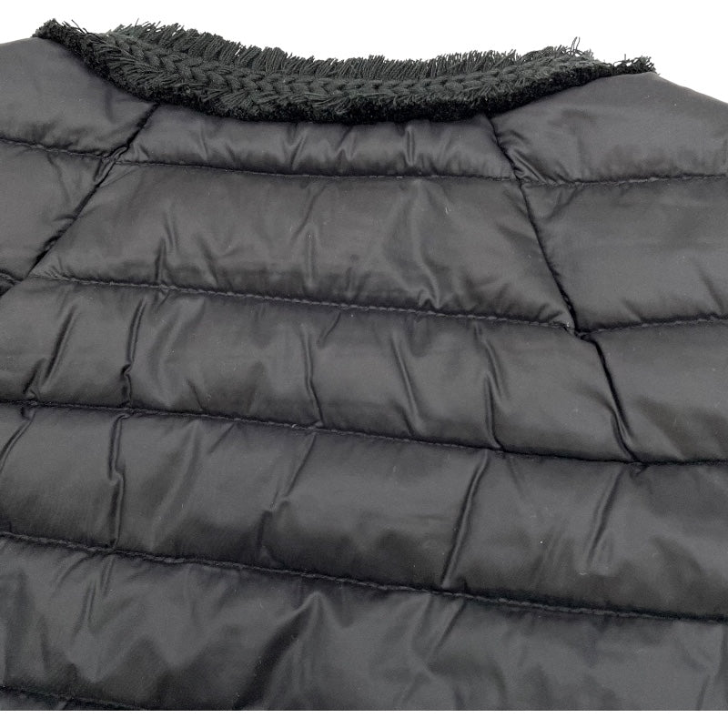 モンクレール MONCLER WELLINGTON ライトダウンジャケット C-ZIND-18-6283 ブラック ナイロン レディース ナイロンジャケット