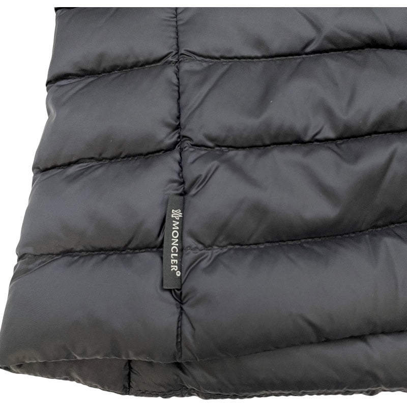 モンクレール MONCLER WELLINGTON ライトダウンジャケット C-ZIND-18-6283 ブラック ナイロン レディース ナイロンジャケット