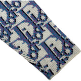 クリスチャン・ディオール Christian Dior オブリーク総柄長袖ニットセーター 033M628AT179 ホワイト ウール メンズ セーター