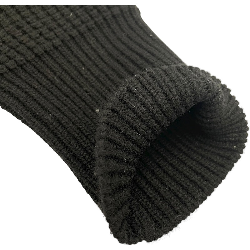 ルイ・ヴィトン LOUIS VUITTON LVストリートサイン長袖ニットセーター FPKL82 ブラック ウール レディース セーター