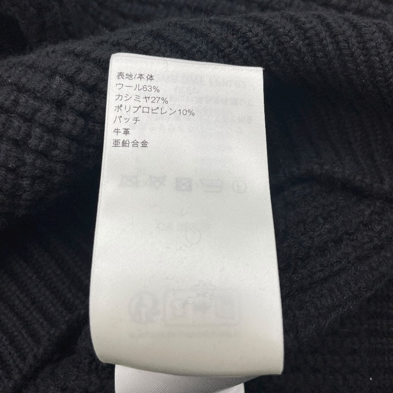ルイ・ヴィトン LOUIS VUITTON LVストリートサイン長袖ニットセーター FPKL82 ブラック ウール レディース セーター