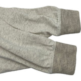 ロエベ LOEWE アナグラムレザーロゴプルオーバーパーカー S359Y25X14 グレー コットン レディース パーカー