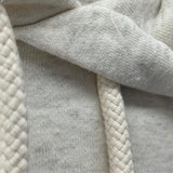 ロエベ LOEWE アナグラムレザーロゴプルオーバーパーカー S359Y25X14 グレー コットン レディース パーカー