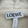 ロエベ LOEWE アナグラムレザーロゴプルオーバーパーカー S359Y25X14 グレー コットン レディース パーカー