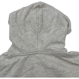 ロエベ LOEWE アナグラムレザーロゴプルオーバーパーカー S359Y25X14 グレー コットン レディース パーカー