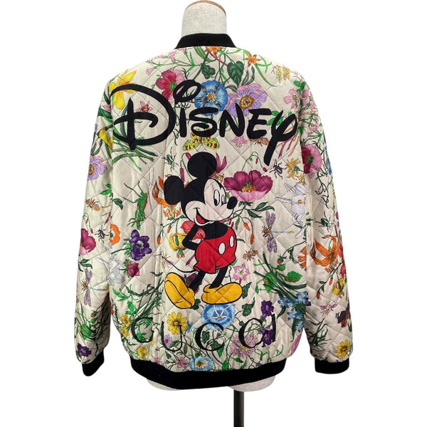 グッチ GUCCI ×Disney リバーシブルブルゾン 609363 マルチカラー ウール レディース ブルゾン