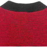 ルイ・ヴィトン LOUIS VUITTON モノグラムボーダーカシミヤニットセーター FJKL8XZN レッド カシミヤ レディース セーター