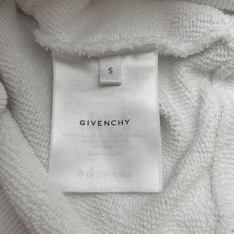ジバンシィ GIVENCHY ロゴプリントスウェットシャツ BWJ0213Z96 ホワイト コットン レディース スウェット