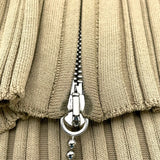 バーバリー BURBERRY ワンポイントロゴリブニットワンピース 8084710 ベージュ ビスコース レディース ワンピース