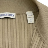 バーバリー BURBERRY ワンポイントロゴリブニットワンピース 8084710 ベージュ ビスコース レディース ワンピース