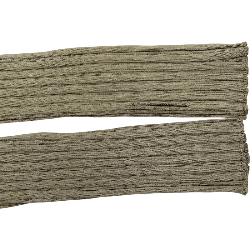 バーバリー BURBERRY ワンポイントロゴリブニットワンピース 8084710 ベージュ ビスコース レディース ワンピース