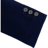 クリスチャン・ディオール Christian Dior オブリークダブルフェイスPコート 110C08A1375 ネイビー ウール レディース ピーコート