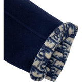 クリスチャン・ディオール Christian Dior オブリークダブルフェイスPコート 110C08A1375 ネイビー ウール レディース ピーコート