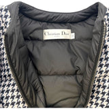 クリスチャン・ディオール Christian Dior 千鳥格子バックカナージャケット 417V49A1479 グレー ウール レディース その他アウター