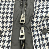 クリスチャン・ディオール Christian Dior 千鳥格子バックカナージャケット 417V49A1479 グレー ウール レディース その他アウター