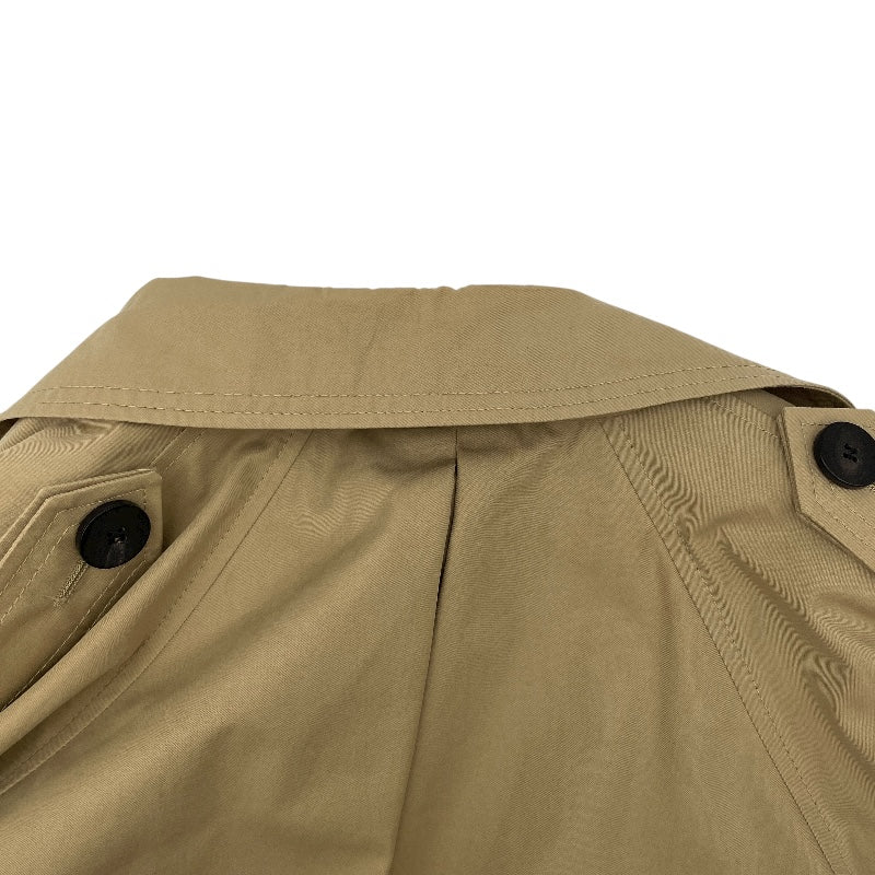 クリスチャン・ディオール Christian Dior BEE刺繍ロングトレンチコート 841M55A3332 ベージュ コットン レディース トレンチコート