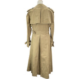 クリスチャン・ディオール Christian Dior BEE刺繍ロングトレンチコート 841M55A3332 ベージュ コットン レディース トレンチコート