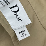 クリスチャン・ディオール Christian Dior BEE刺繍ロングトレンチコート 841M55A3332 ベージュ コットン レディース トレンチコート