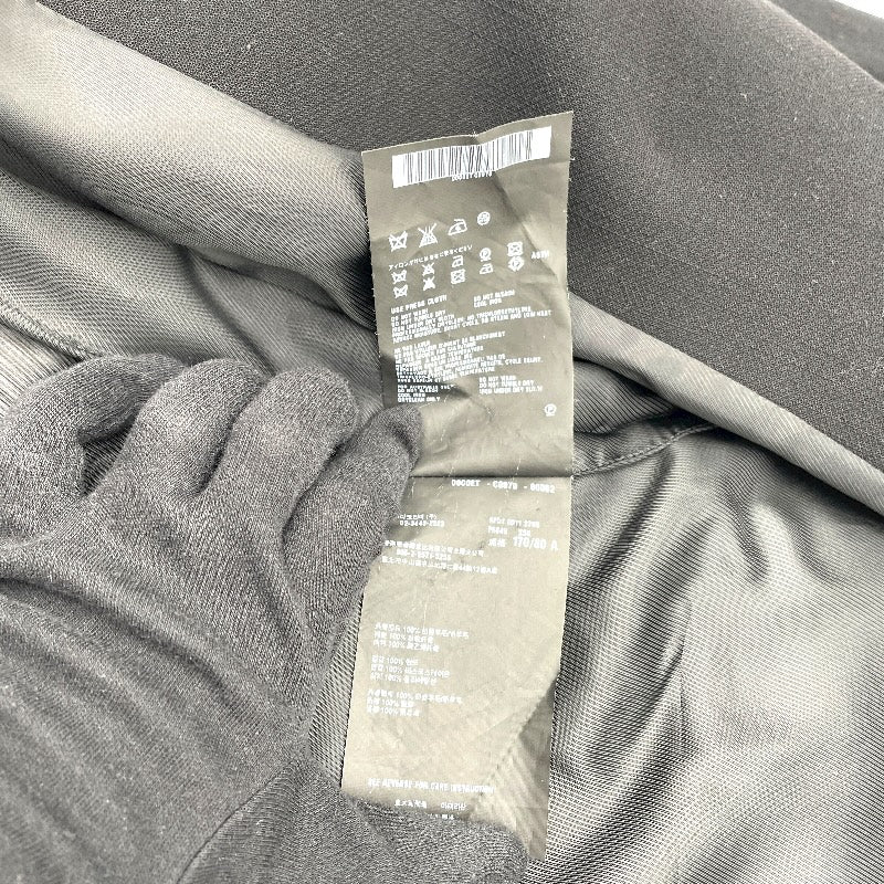 プラダ PRADA チェックウールロングコート P6646 グリーン ウール レディース その他アウター