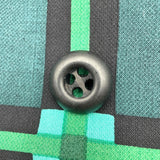 プラダ PRADA チェックウールロングコート P6646 グリーン ウール レディース その他アウター