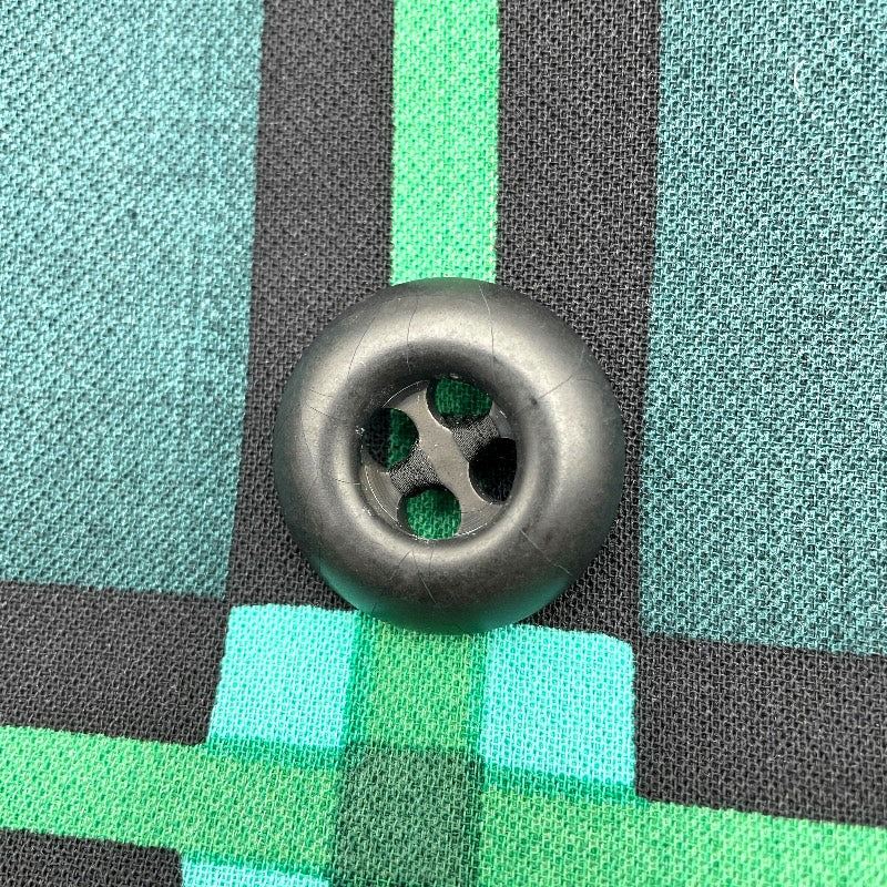 プラダ PRADA チェックウールロングコート P6646 グリーン ウール レディース その他アウター