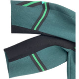 プラダ PRADA チェックウールロングコート P6646 グリーン ウール レディース その他アウター