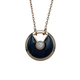 カルティエ Cartier アミュレットネックレスS ピンクゴールド Au750 ジュエリー