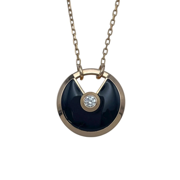 カルティエ Cartier アミュレットネックレスS ピンクゴールド Au750 ジュエリー