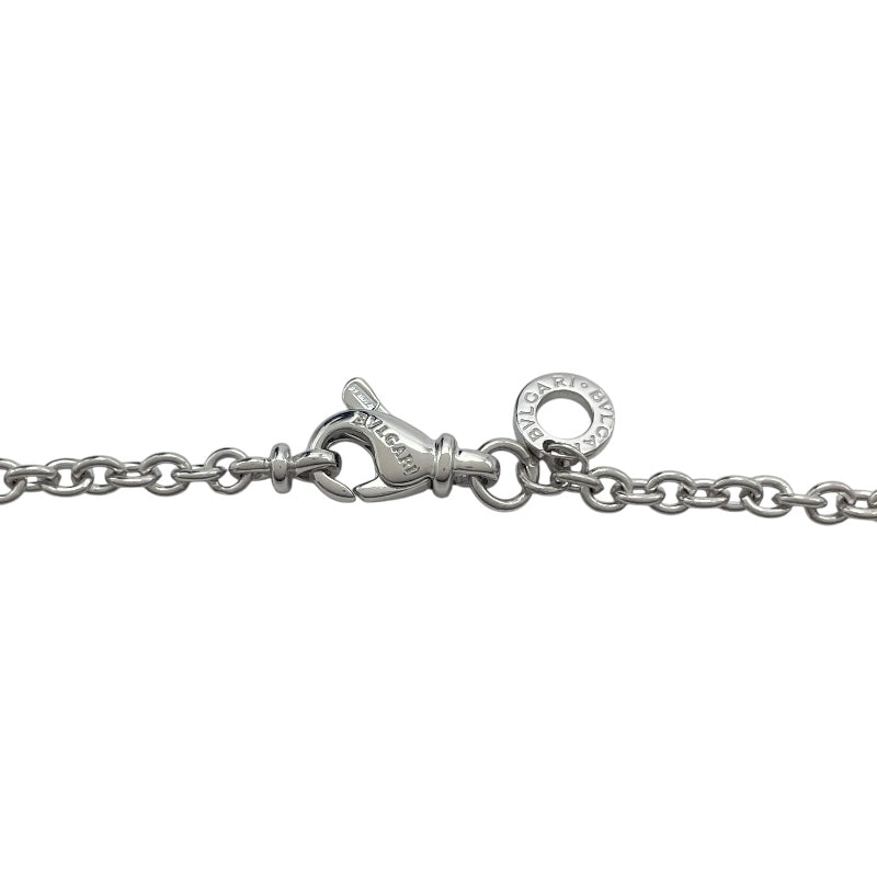 ブルガリ BVLGARI チャームネックレス ホワイトゴールド 750 ジュエリー
