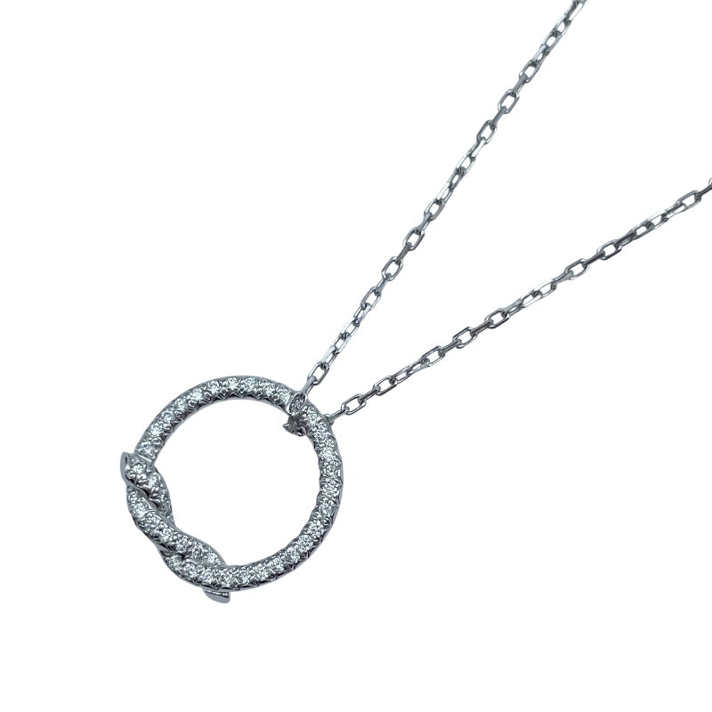 カルティエ Cartier アントルラセダイヤネックレス ホワイトゴールド 750 ジュエリー