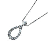 ハリーウィンストン HARRY WINSTON ループネックレスエクストララージ プラチナ Pt950 ジュエリー