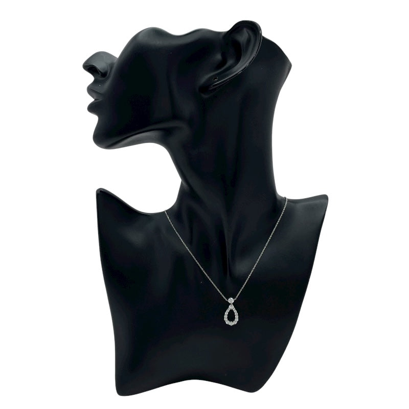 ハリーウィンストン HARRY WINSTON ループネックレスエクストララージ プラチナ Pt950 ジュエリー