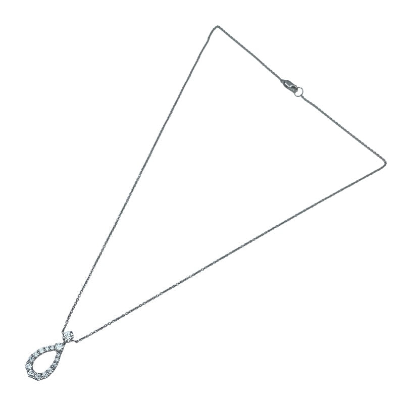 ハリーウィンストン HARRY WINSTON ループネックレスエクストララージ プラチナ Pt950 ジュエリー