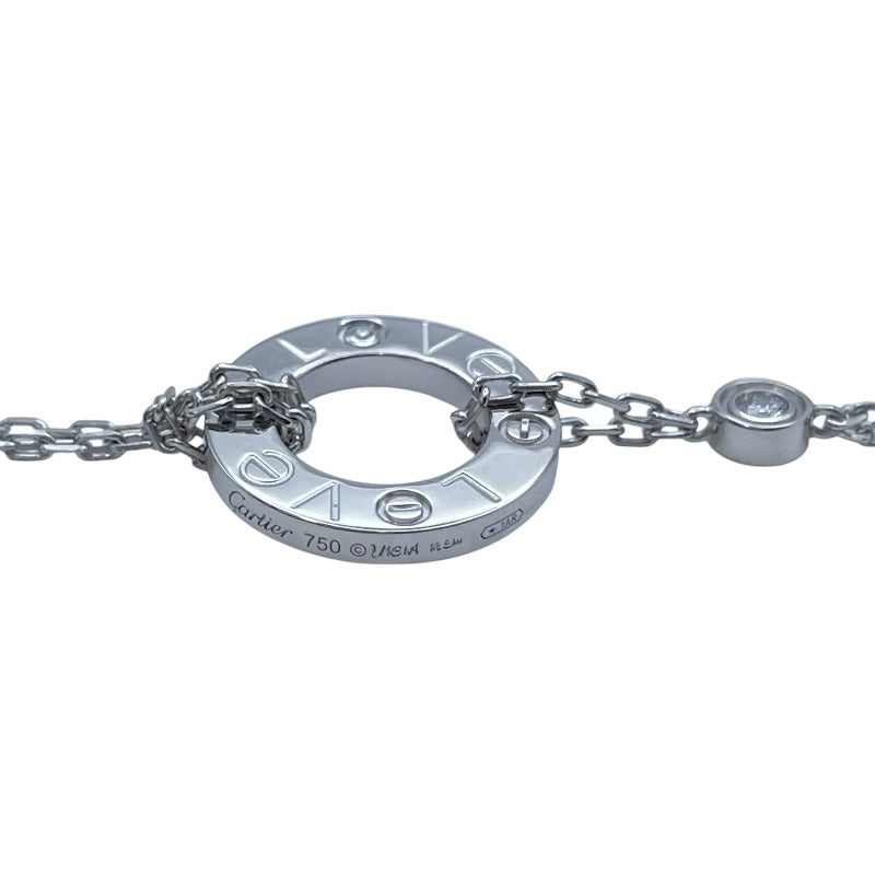 カルティエ Cartier サブサークルブレスレット ホワイトゴールド 750 ダイヤモンド ジュエリー