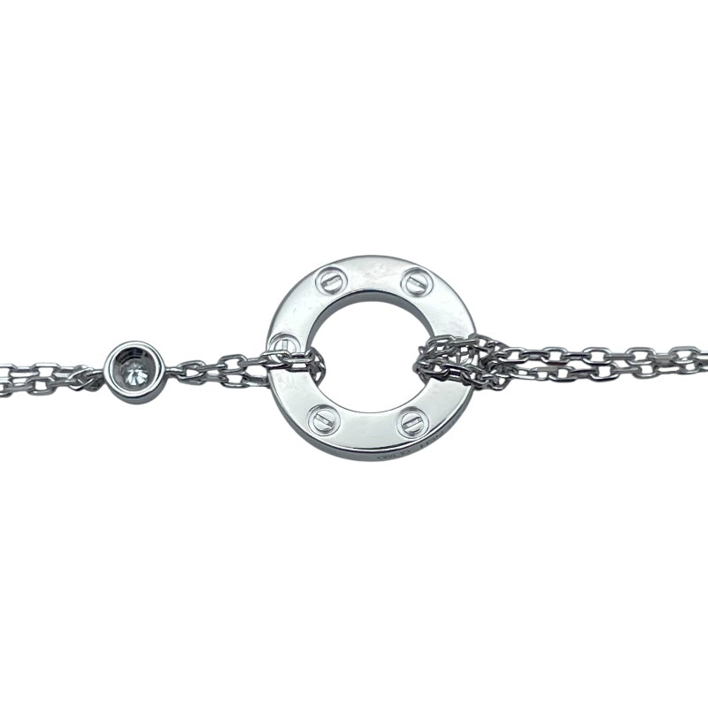 カルティエ Cartier サブサークルブレスレット ホワイトゴールド 750 ダイヤモンド ジュエリー