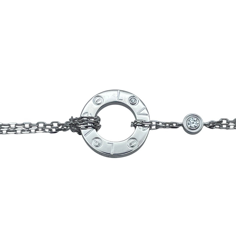 カルティエ Cartier サブサークルブレスレット ホワイトゴールド 750 ダイヤモンド ジュエリー