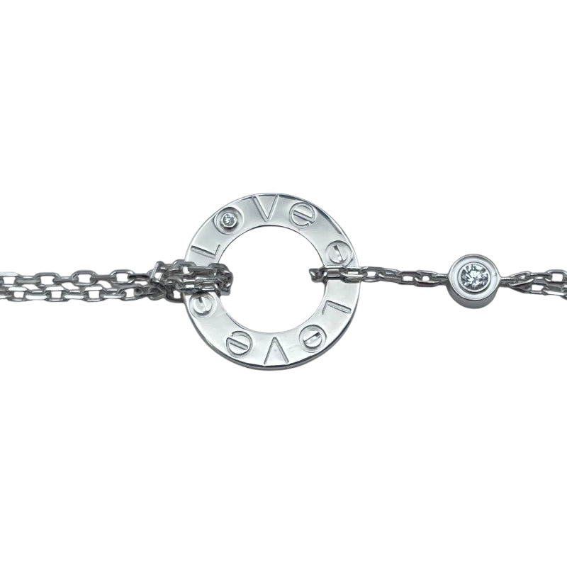カルティエ Cartier サブサークルブレスレット ホワイトゴールド 750 ダイヤモンド ジュエリー