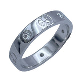 グッチ GUCCI アイコンリング ホワイトゴールド 750 ジュエリー