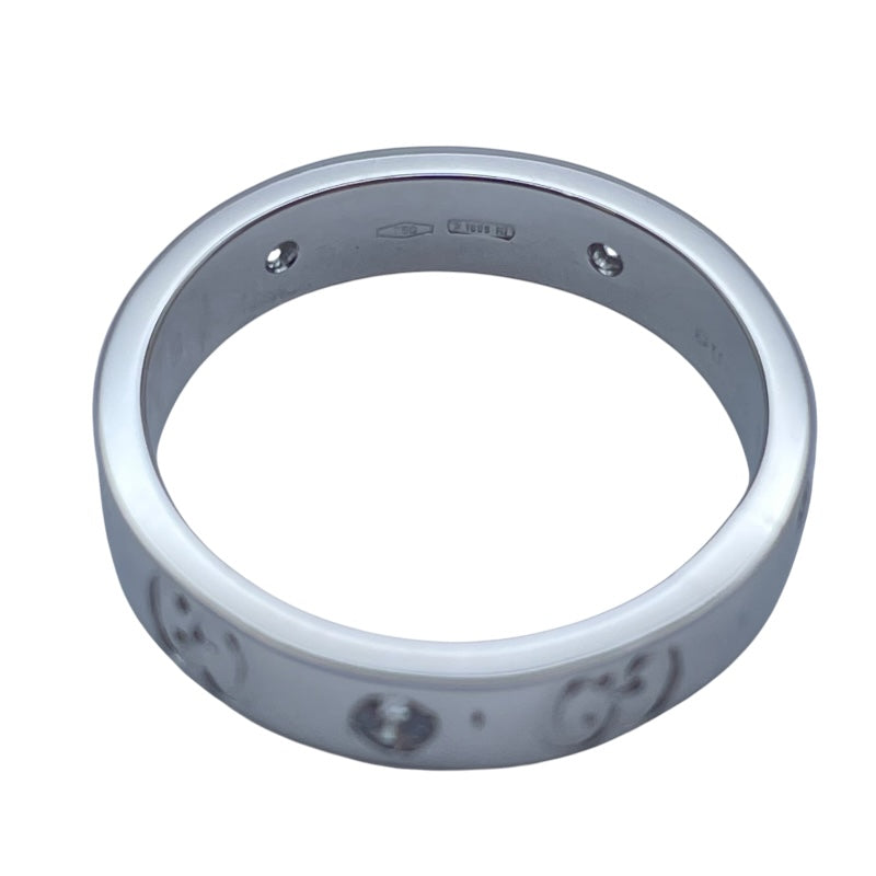 グッチ GUCCI アイコンリング ホワイトゴールド 750 ジュエリー