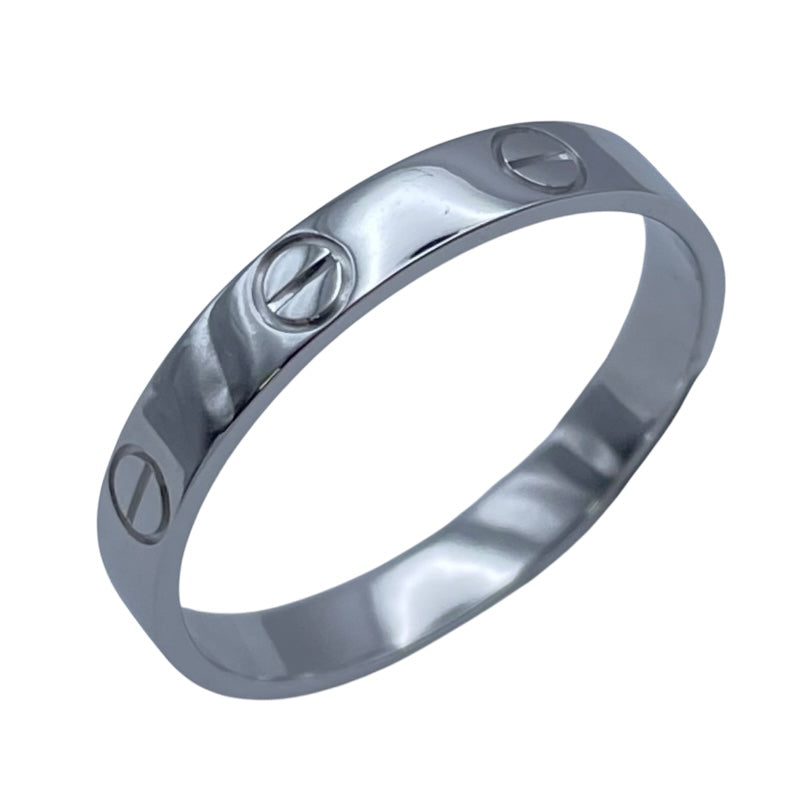 カルティエ Cartier ミニラブリング ホワイトゴールド Au750 ジュエリー