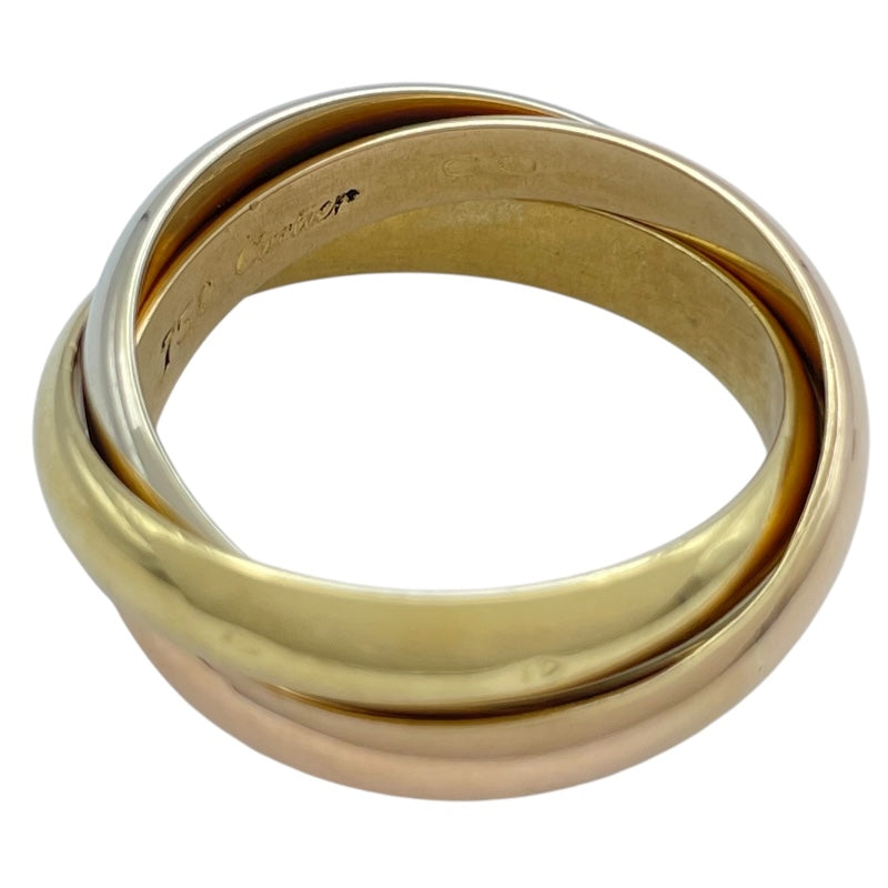 カルティエ Cartier トリニティリング ゴールドxピンクゴールドxホワイトゴールド 750 ジュエリー