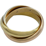 カルティエ Cartier トリニティリング ゴールドxピンクゴールドxホワイトゴールド 750 ジュエリー