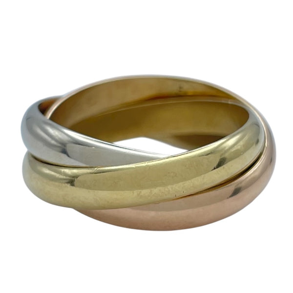 カルティエ Cartier トリニティリング ゴールドxピンクゴールドxホワイトゴールド 750 ジュエリー