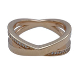 ティファニー TIFFANY＆CO アトラスXナローリング ピンクゴールド Au750 ジュエリー