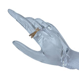 ティファニー TIFFANY＆CO アトラスXナローリング ピンクゴールド Au750 ジュエリー