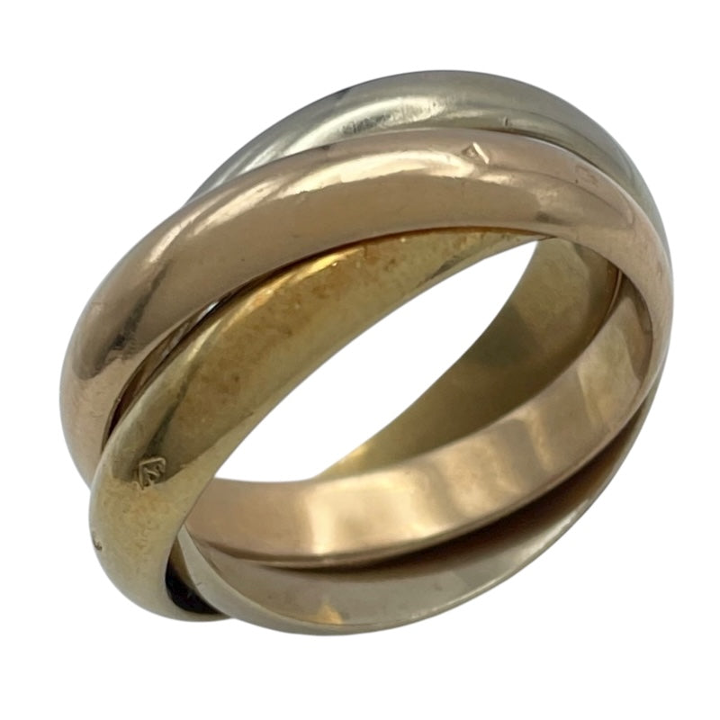 カルティエ Cartier トリニティリング ゴールドxピンクゴールドxホワイトゴールド 750 ジュエリー