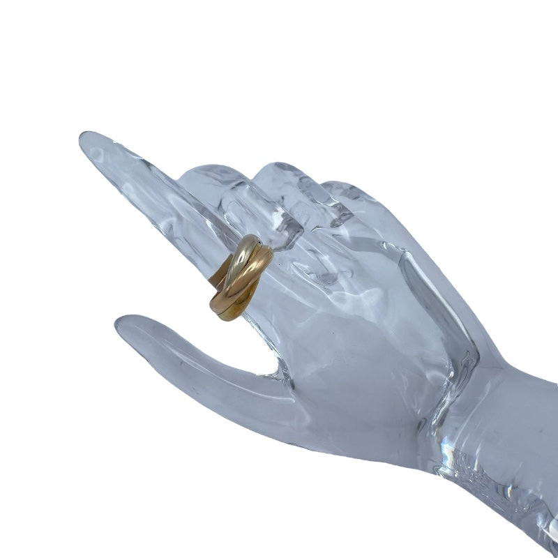 カルティエ Cartier トリニティリング ゴールドxピンクゴールドxホワイトゴールド 750 ジュエリー