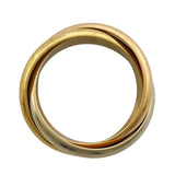 カルティエ Cartier トリニティリング ゴールドxピンクゴールドxホワイトゴールド 750 ジュエリー